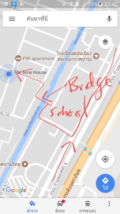 The Nine House Hostel Bangkok Exterior photo